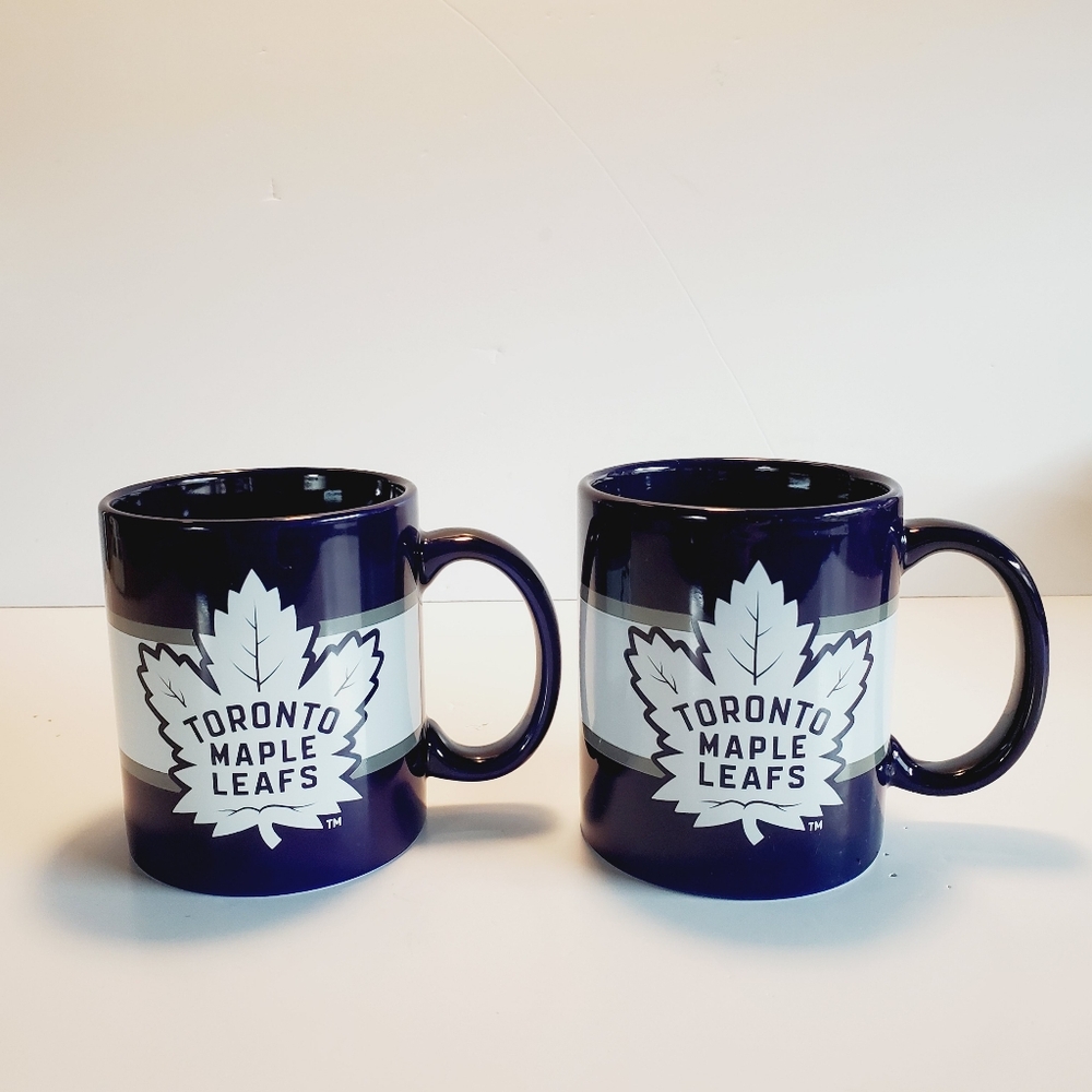 Toronto Maple Leafs Navy Blue Mug Set